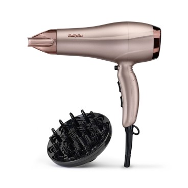 Hårtork Babyliss Smooth Dry 5790PE Jonisk Rosa