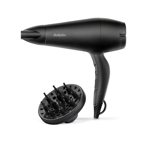 Hårtork Babyliss D215DE Spridare Svart 2000 W (2 antal)