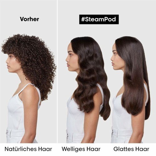 Hår platt järn i keramik L'Oreal Professionnel Paris Steampod