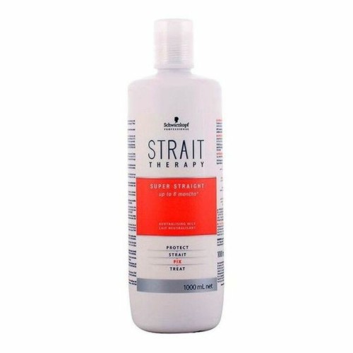 Uppmjukande och uppstramande lotion Strait Styling Therapy Schwarzkopf (1 L)