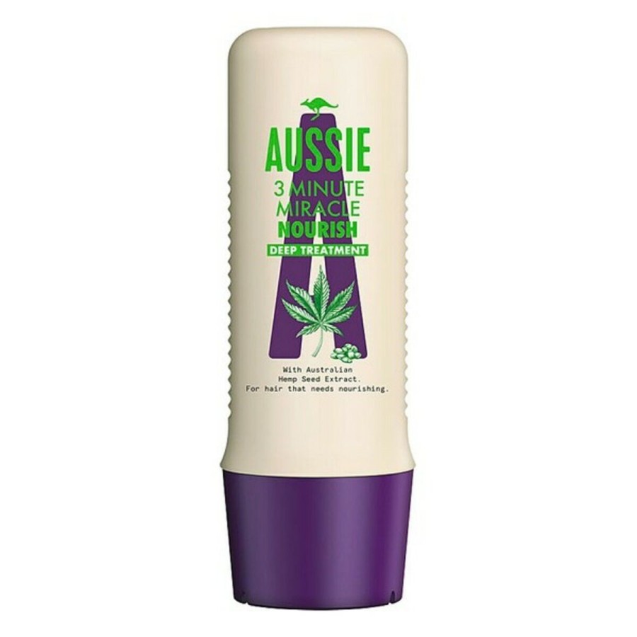 Vårdande hårinpackning Aussie 3 Minute Miracle Nourish Antifrizz 250 ml