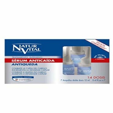 Anti-Håravfall behandling Naturvital 7786S 12 ml (7 x 12 ml)