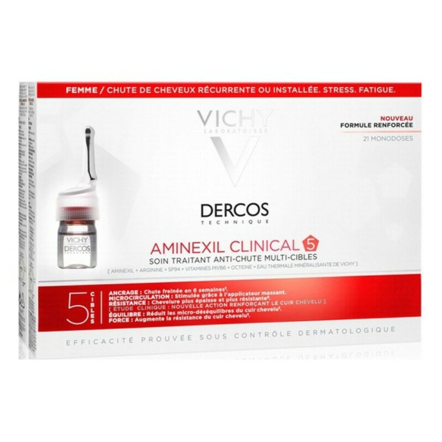 Anti-Håravfall behandling Dercos Vichy 12585750 6 ml (21 x 6 ml)