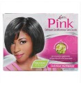 Mjukgörande hårbehandling Luster  Pink Relaxer Kit Regular