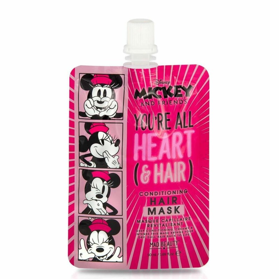 Hårinpackning Mad Beauty Disney M&F Minnie Vitaliserande (50 ml)