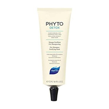 Renande ansiktsmask Phyto Paris PhytoDetox Medel före schamponering (125 ml)