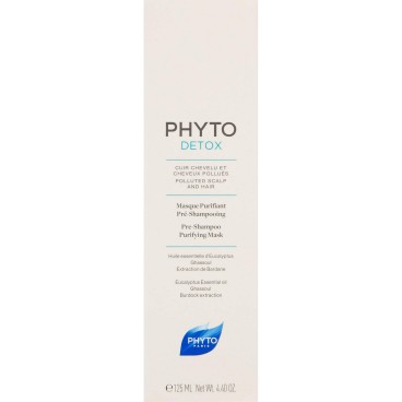 Renande ansiktsmask Phyto Paris PhytoDetox Medel före schamponering (125 ml)