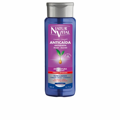 Håravfalls- och mjällmotverkande schampo Naturvital Champu Anticaida 300 ml