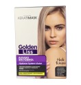 Mjukgörande hårbehandling Placenta Life Keratimask Golden Liss 3 Delar