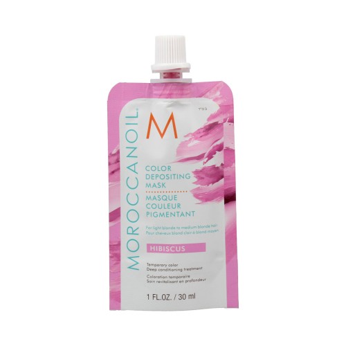 Hårinpackning Moroccanoil Depositing Hibiscus 30 ml