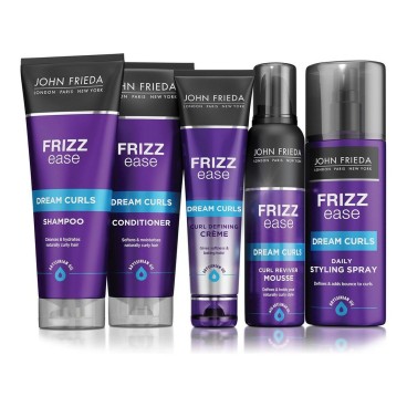 Skum Frizz Ease John Frieda Lockigt hår (200 ml)