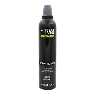 Volymgivande skum Color Mousse Nirvel Silver (300 ml)