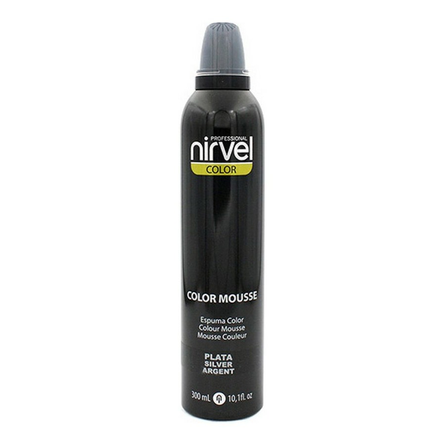 Volymgivande skum Color Mousse Nirvel Silver (300 ml)