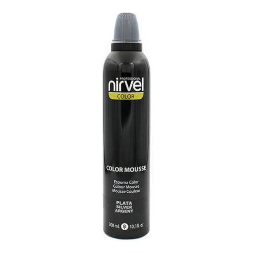 Volymgivande skum Color Mousse Nirvel Silver (300 ml)