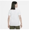 Barn T-shirt med kortärm Nike Happy Cloud Vit