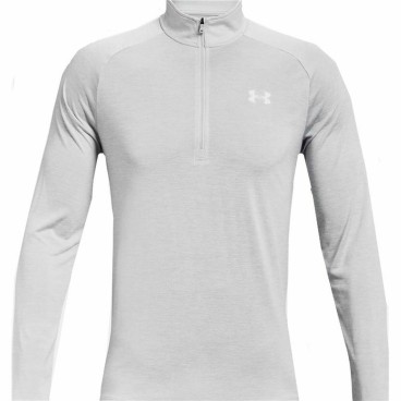 T-shirt med lång ärm Herr Under Armour Tech 2.0 1/2 Zip Vit