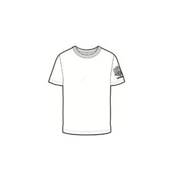 T-shirt med kortärm Herr Umbro TERRACE 66207U 13V  Vit