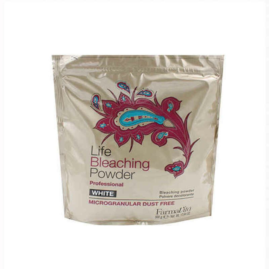 Blekning Life Bleaching Farmavita Life Bleaching Pulveriserad Vit (500 g)