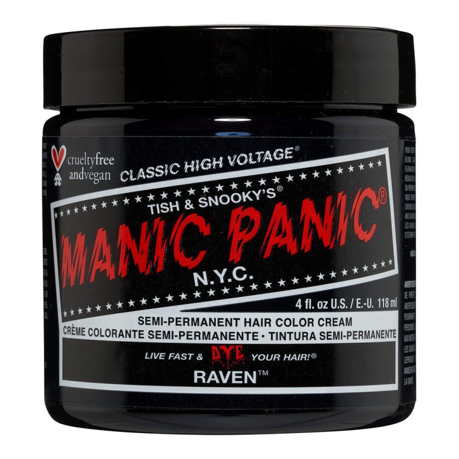 Permanent färg Classic Manic Panic ‎HCR 11007 raven (118 ml)