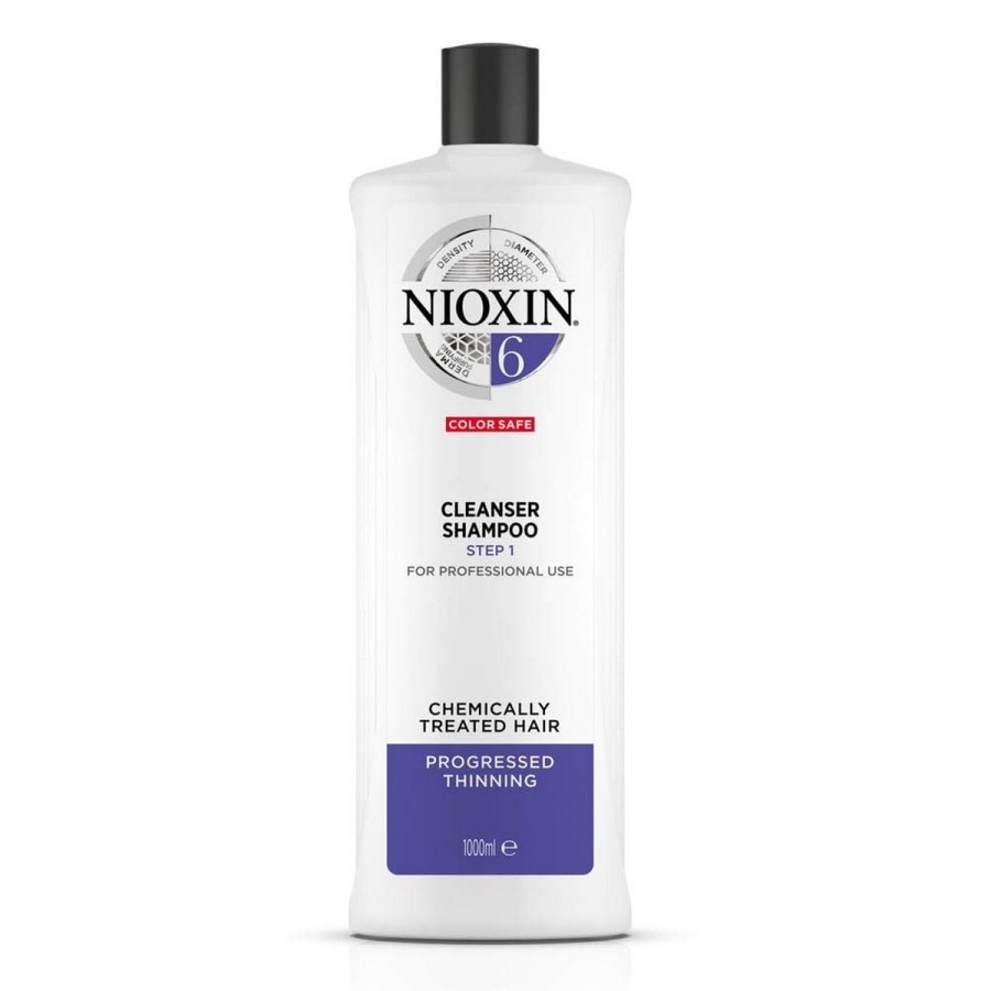 djupt rengörande schampo Nioxin System 6 (1 L)