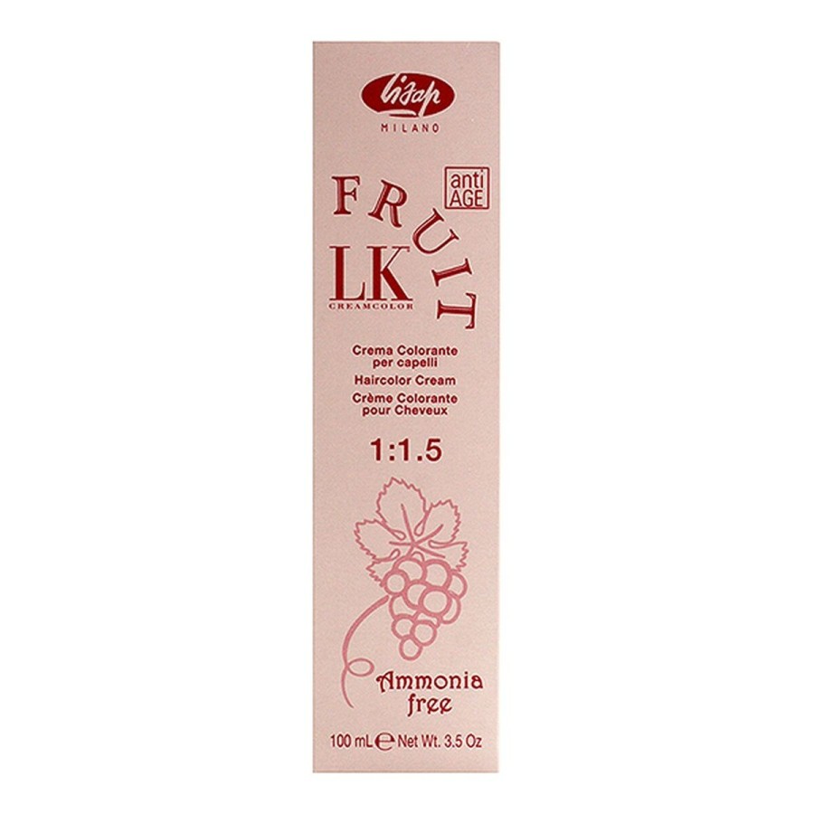 Permanent färg LK Fruit Lisap COLORLKFRU63 6/3 Gyllene Mörkblond (100 ml)