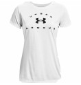 Under Armour 女式科技纯白色短袖 T 恤