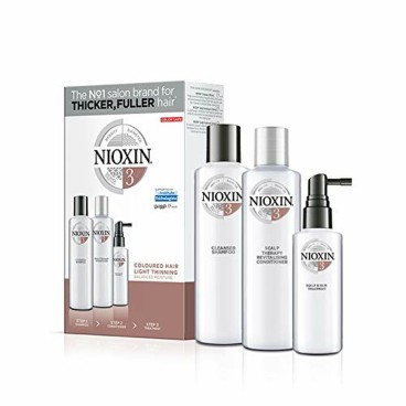 Hårstylingset Nioxin System 3 Anti-Håravfall behandling 3 Delar