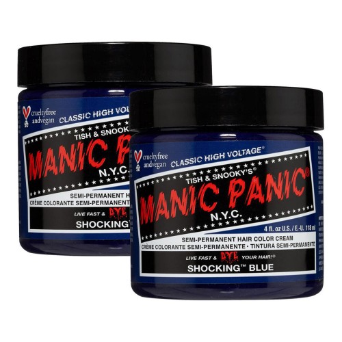 Permanent färg Classic Manic Panic ‎HCR 11028 Shocking Blue (118 ml)