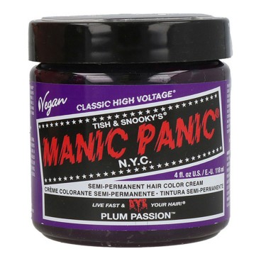 Permanent färg Manic Panic Classic Plum Passion (118 ml)