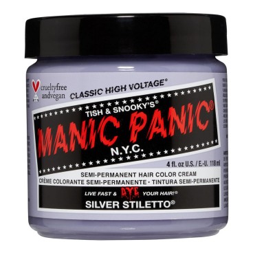 Permanent färg Classic Manic Panic ‎612600110067 Silver Stiletto (118 ml)