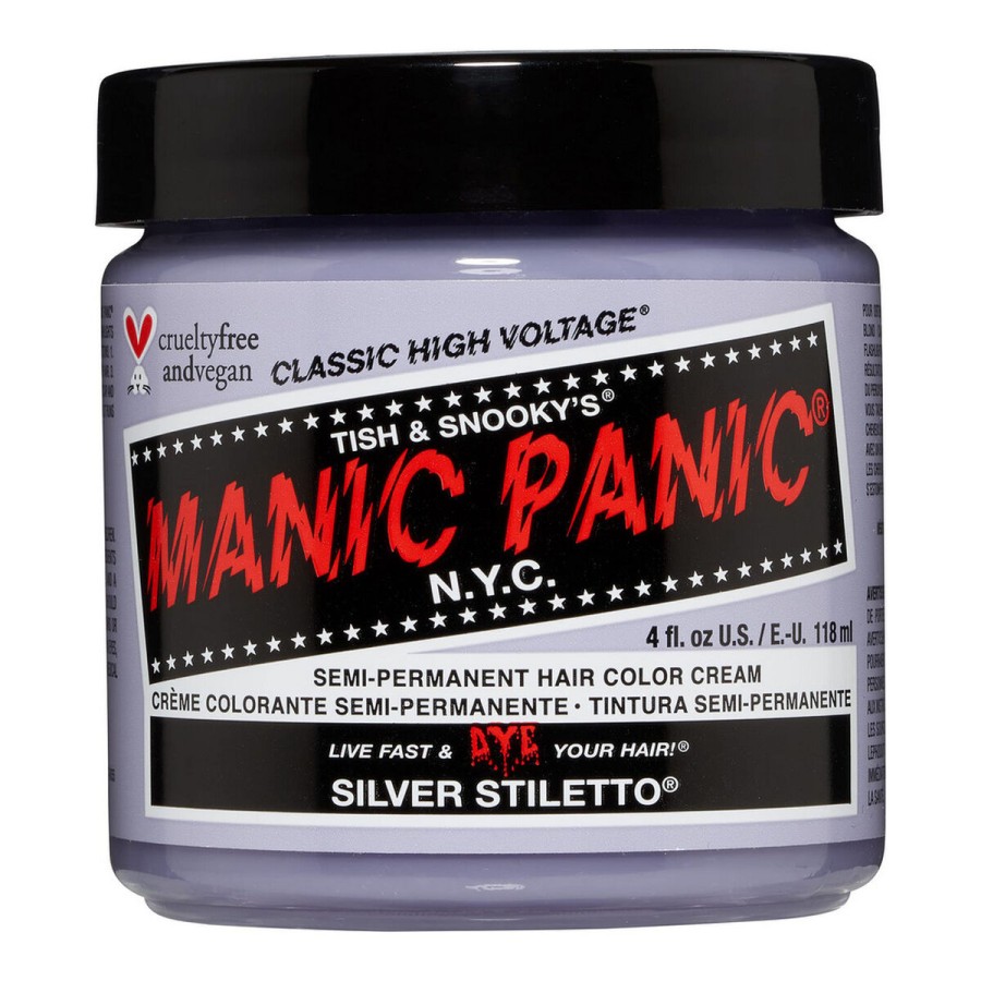 Permanent färg Classic Manic Panic ‎612600110067 Silver Stiletto (118 ml)