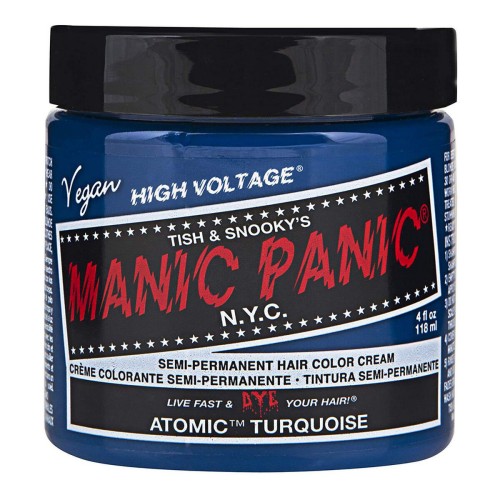 Permanent färg Classic Manic Panic Atomic Turquoise (118 ml)