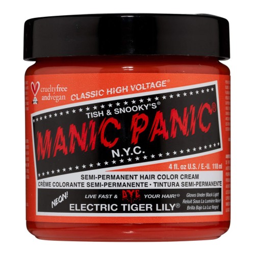 Permanent färg Classic Manic Panic Electric Tiger Lily (118 ml)