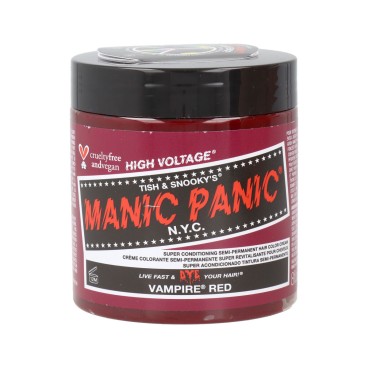 Semipermanent hårfärg Manic Panic Panic High Röd Vegan (237 ml)