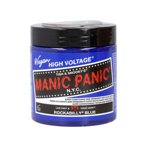 Semipermanent hårfärg Manic Panic Panic High Blå Vegan (237 ml)