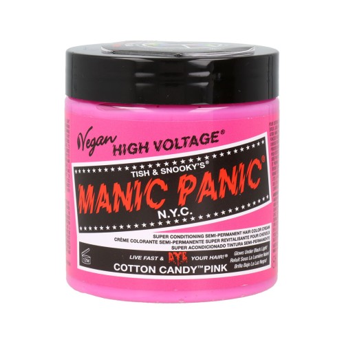 Semipermanent hårfärg Manic Panic Panic High Rosa Vegan (237 ml)