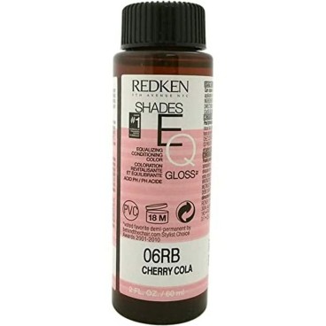 Semipermanent hårfärg Redken Shades EQ 06RB cherry cola (3 x 60 ml)