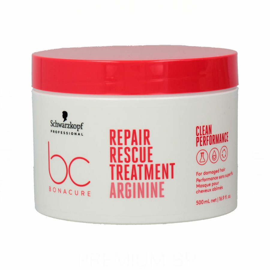 Återuppbyggande intensiv behandling Schwarzkopf Bonacure Repair Rescue Arginina (500 ml)