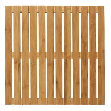 Plattform Wenko 24610100 50 x 50 cm Insida/Extern Bambu