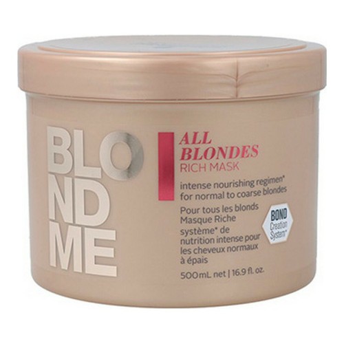 Hårinpackning Schwarzkopf Blondme Rich