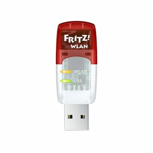 Anslutningspunkt Fritz! AC430 5 GHz 433 Mbps USB Transparent Röd Vit