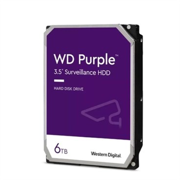 Hårddisk Western Digital WD64PURZ Purple 3,5" 6 TB
