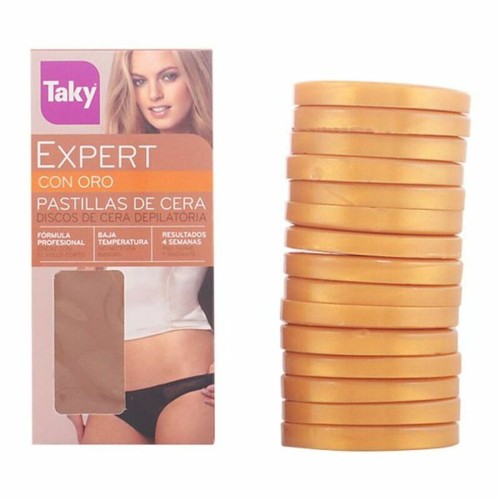 Hårborttagning vaxtabletter Taky Expert Oro (300 g)