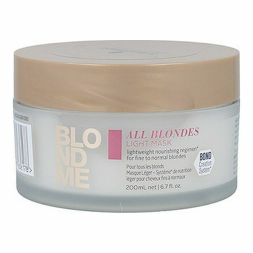 Vårdande hårinpackning Schwarzkopf Blond Me 200 ml