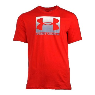 T-shirt med kortärm Herr  BOXED SPORTSTYLE Under Armour 1329581 600 Röd