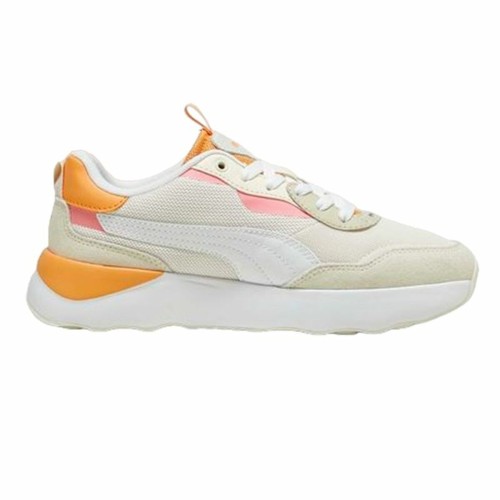 Gymnastiksko, Dam Puma Runtamed Platform Vit