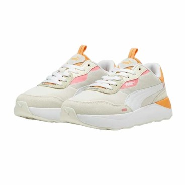 Gymnastiksko, Dam Puma Runtamed Platform Vit