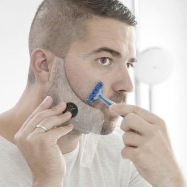 用于剃须的嘻哈理发师胡须模板InnovaGoods