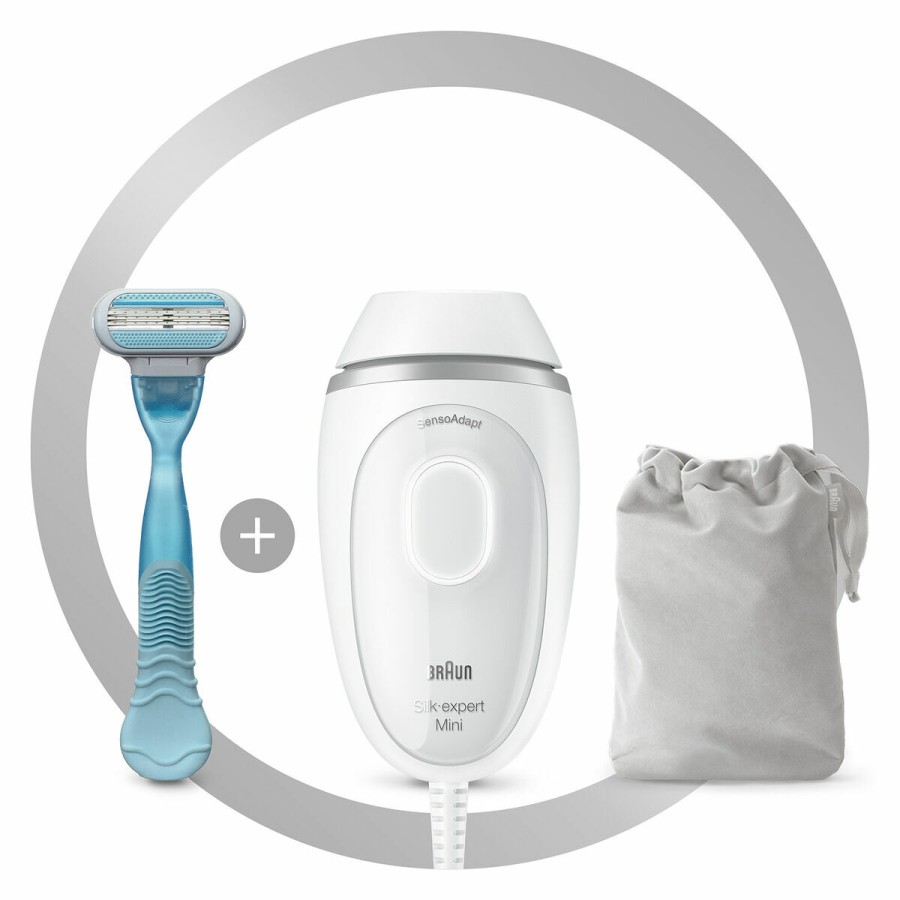 Braun 带附件的强脉冲 IPL 脱毛器 Mini PL1124