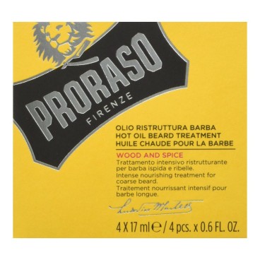 Skäggolja Proraso For Men (4 x 17 ml)